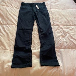 LEAVING CLOSET! NWT- CHILDRENS PLACE youth/ boys sz 14 SLIM NAVY pants/chinos.